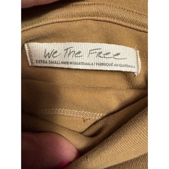 Free People Not The Same Off The Shoulder Top In Iced Coffee Size XS - Picture 6 of 7